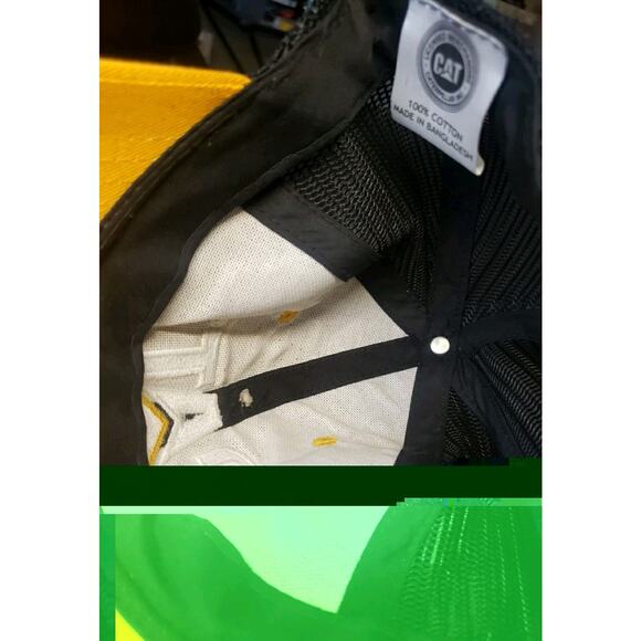 Cat Tools Machinery Hat Cap Adjustable Snapback Adult Mens Embroidered Logo - Picture 5 of 6